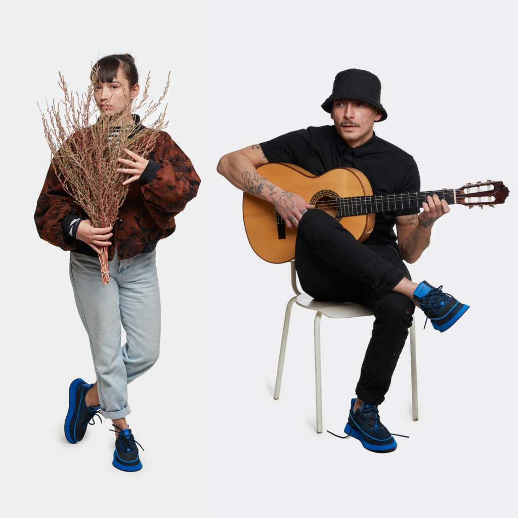 Pár - tenisky Kiwi blue