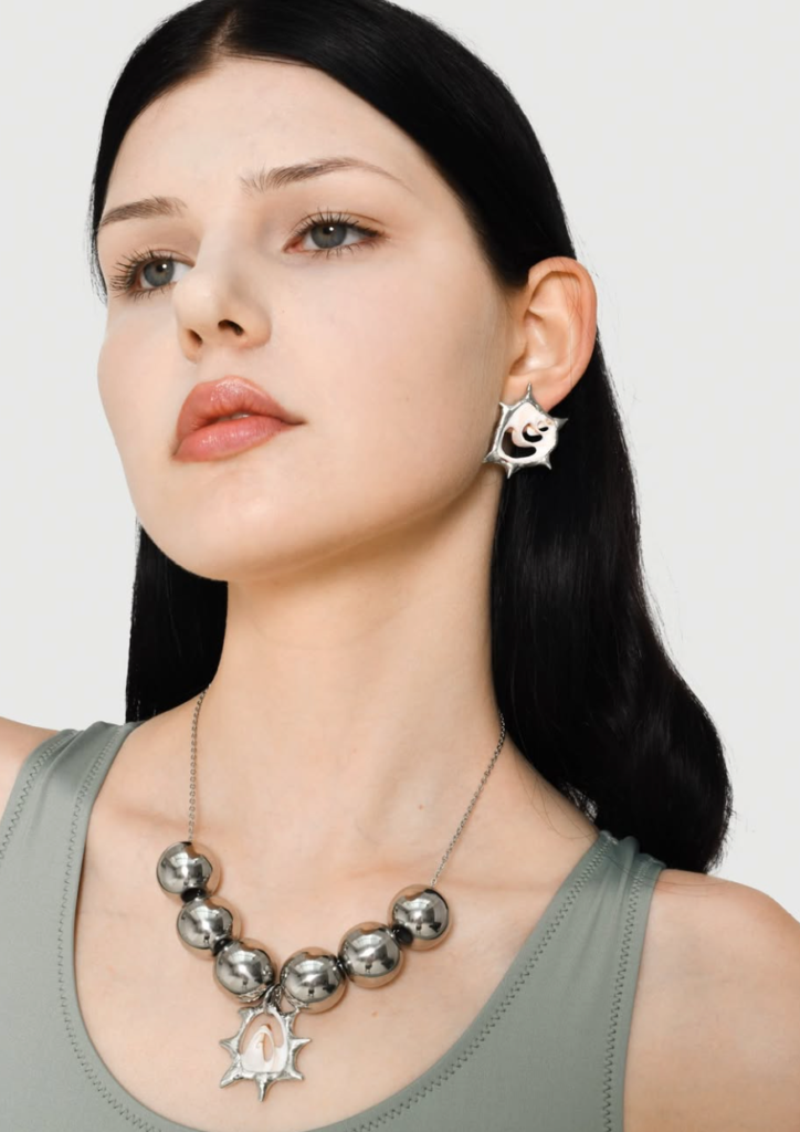 Klara Marie Bliss - Náušnice Pilgrim studs