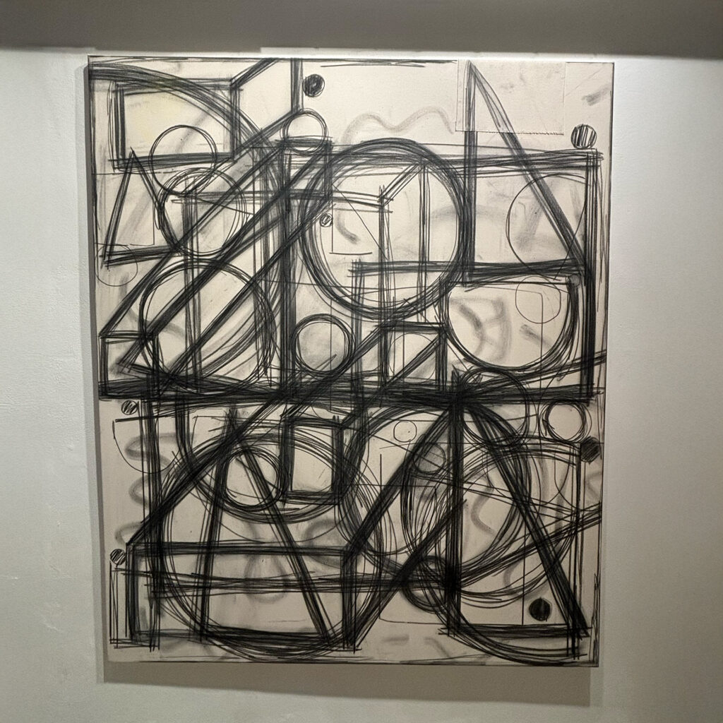 David Krňanský - Obraz grafit na plátně 150x180 (2)