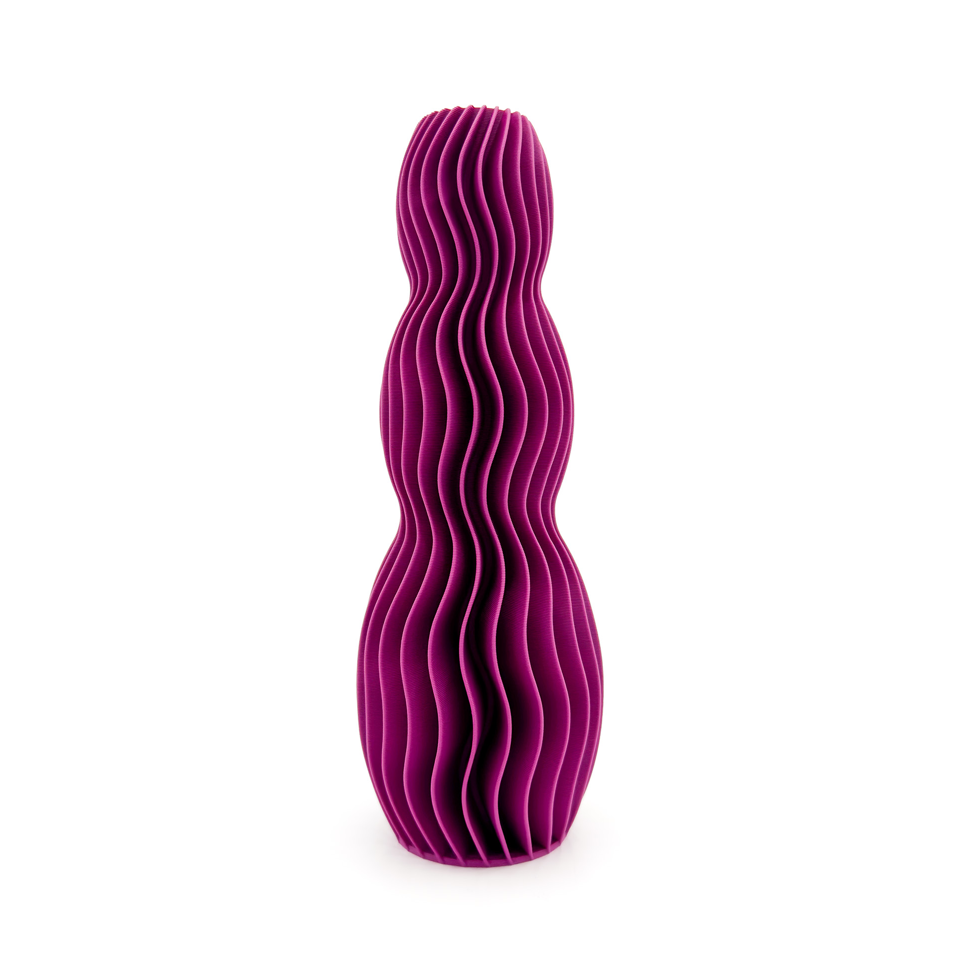 Žampach - Váza wave S Traffic purple