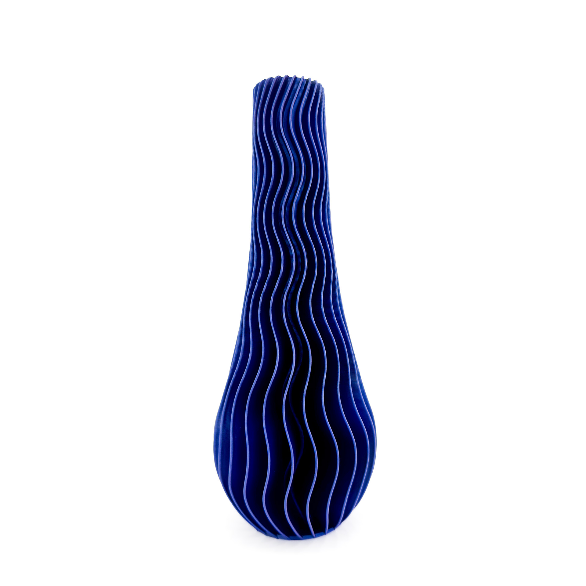 Žampach - Váza wave Blue, purple, black