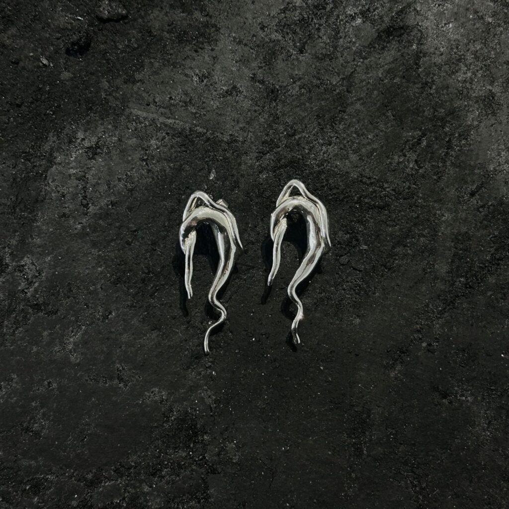 Magdalena Šťastníková - Náušnice TENDER TENDRILS 1