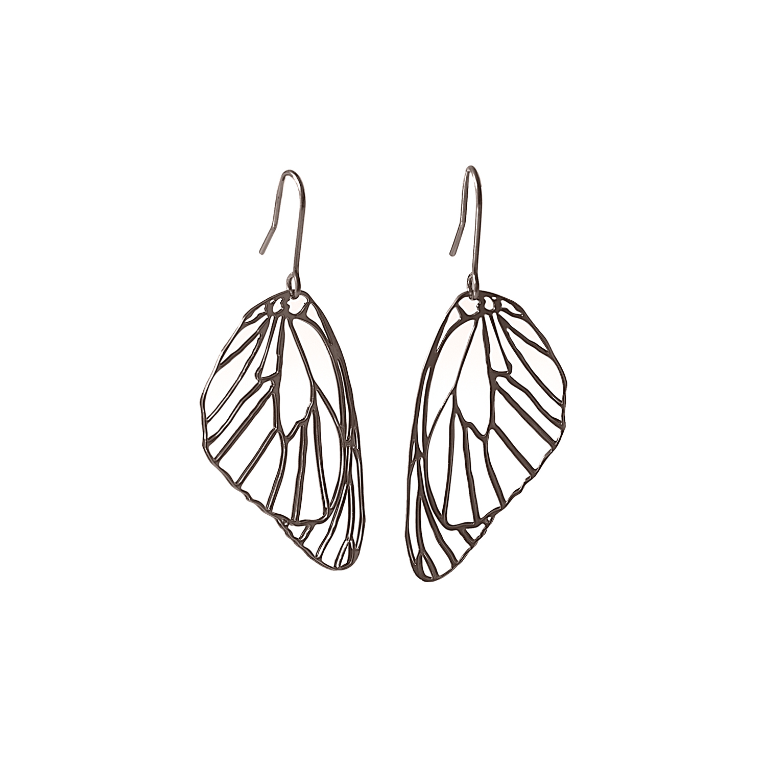 Michaela Gorcová - Náušnice Bělásek porutheniované