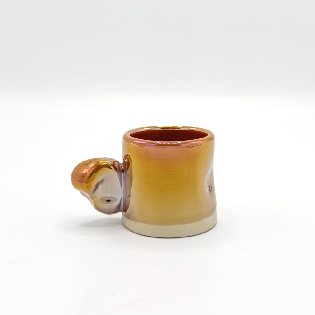 Roman Šedina - Hrneček espresso zlatá skořice