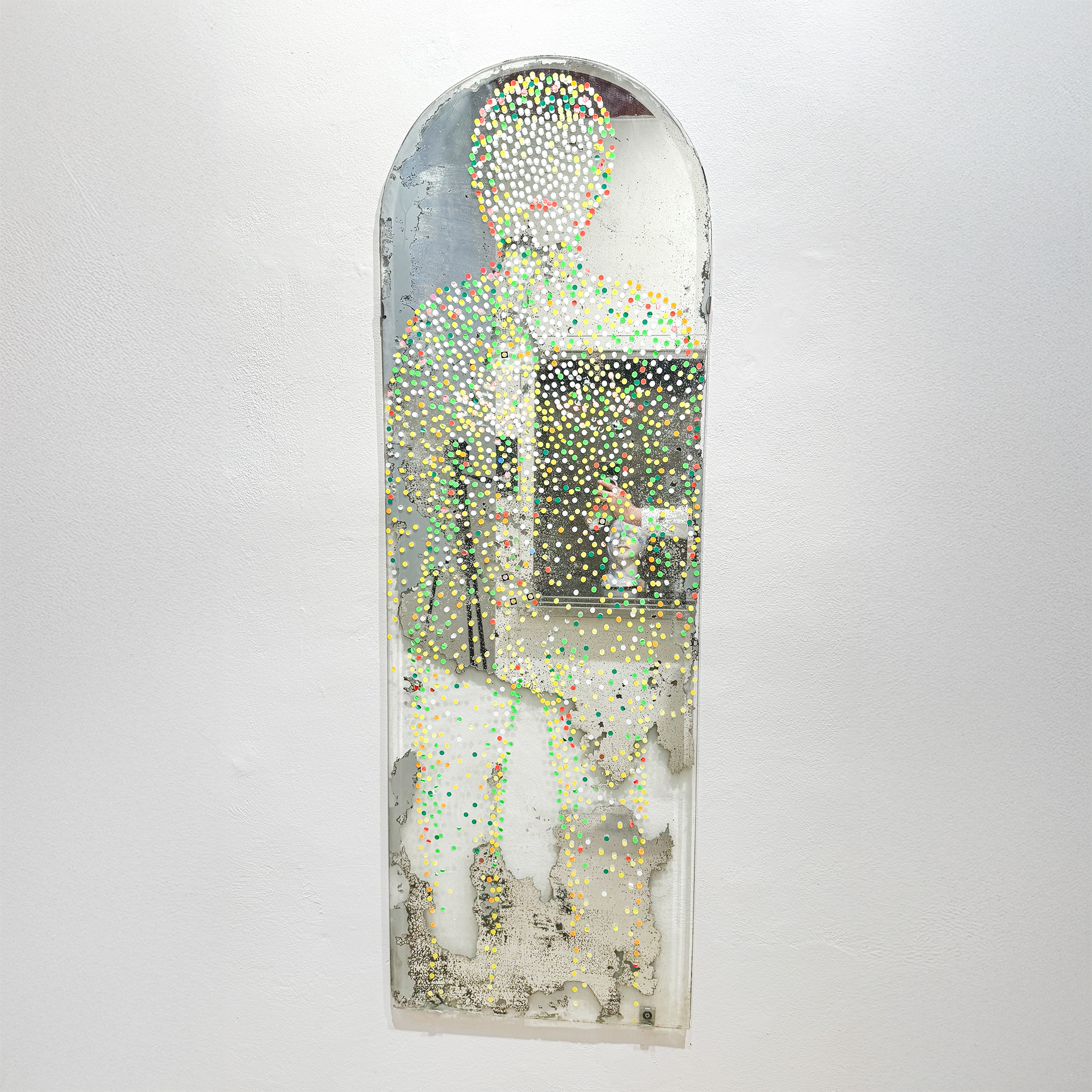 Jindra Viková - Autoportrét / zrcadlo