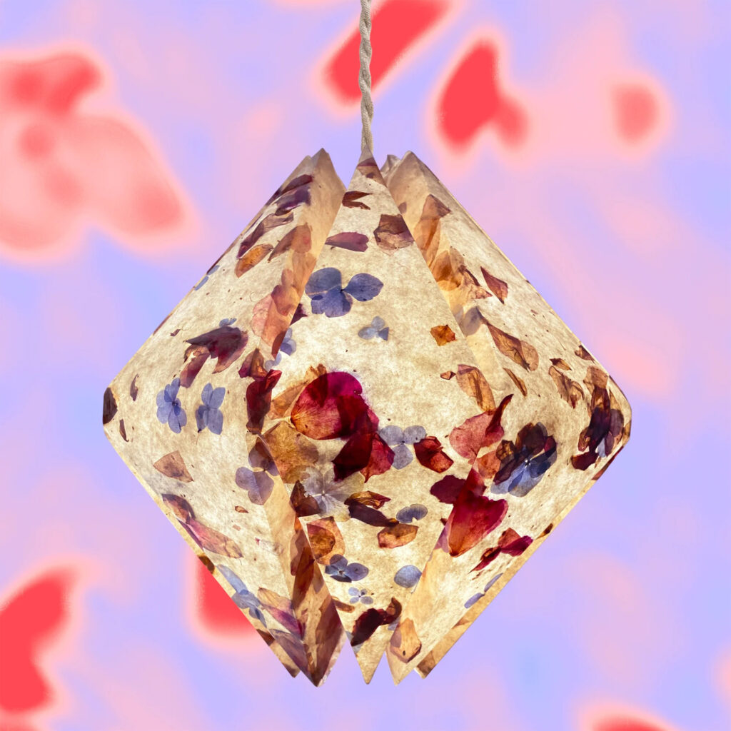 Jasna - Stínidlo - připravené k použití - růže a hortenzie