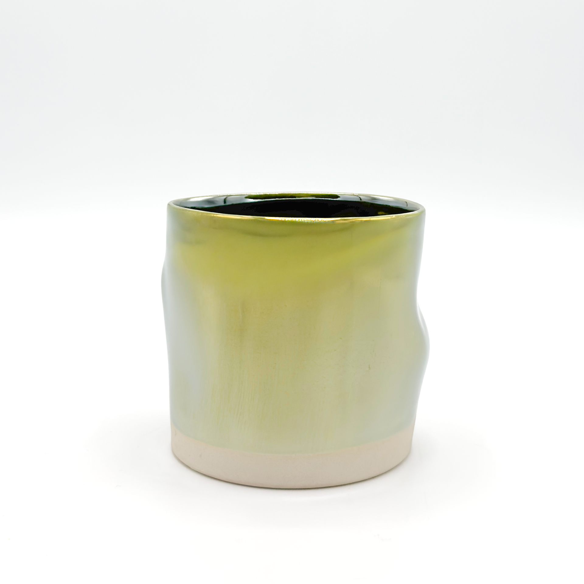 Roman Šedina -Kalíšek latte zelená perleť