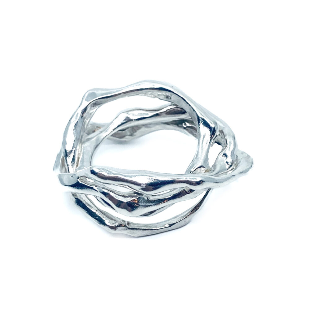 Anna Rusínová - Prsten Roots Smooth 1