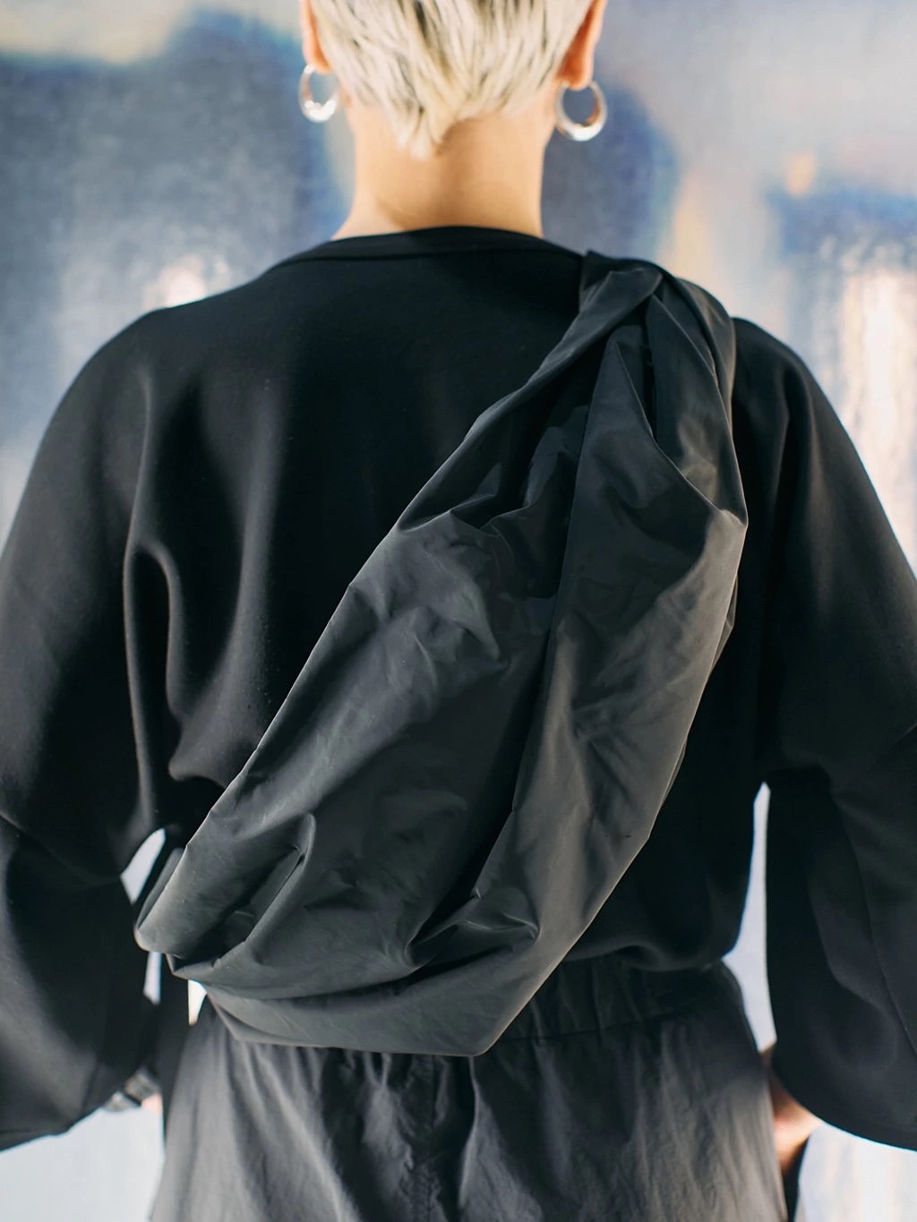 SEGRASEGRA - Taška Big Croissant - černá