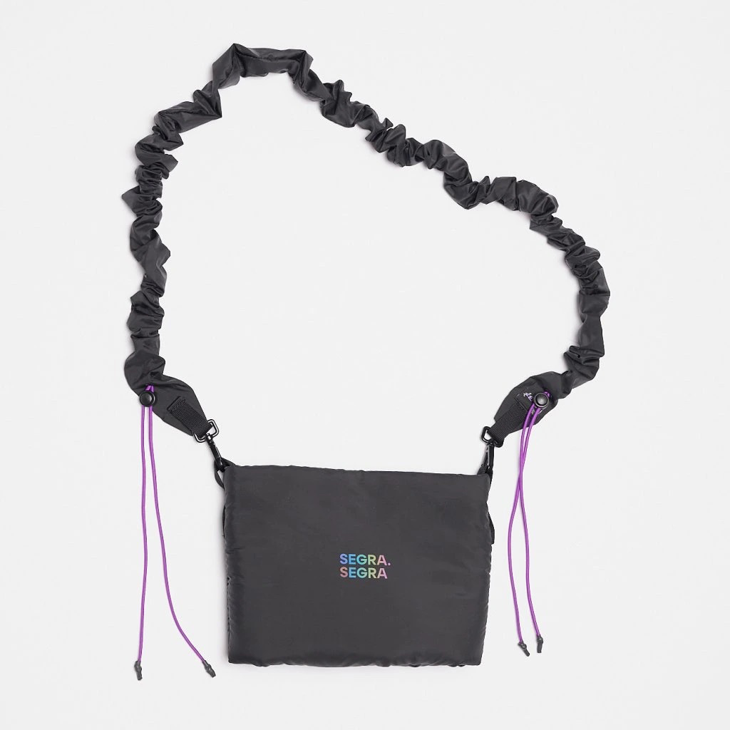 SEGRASEGRA -Mini puffy taška - černá