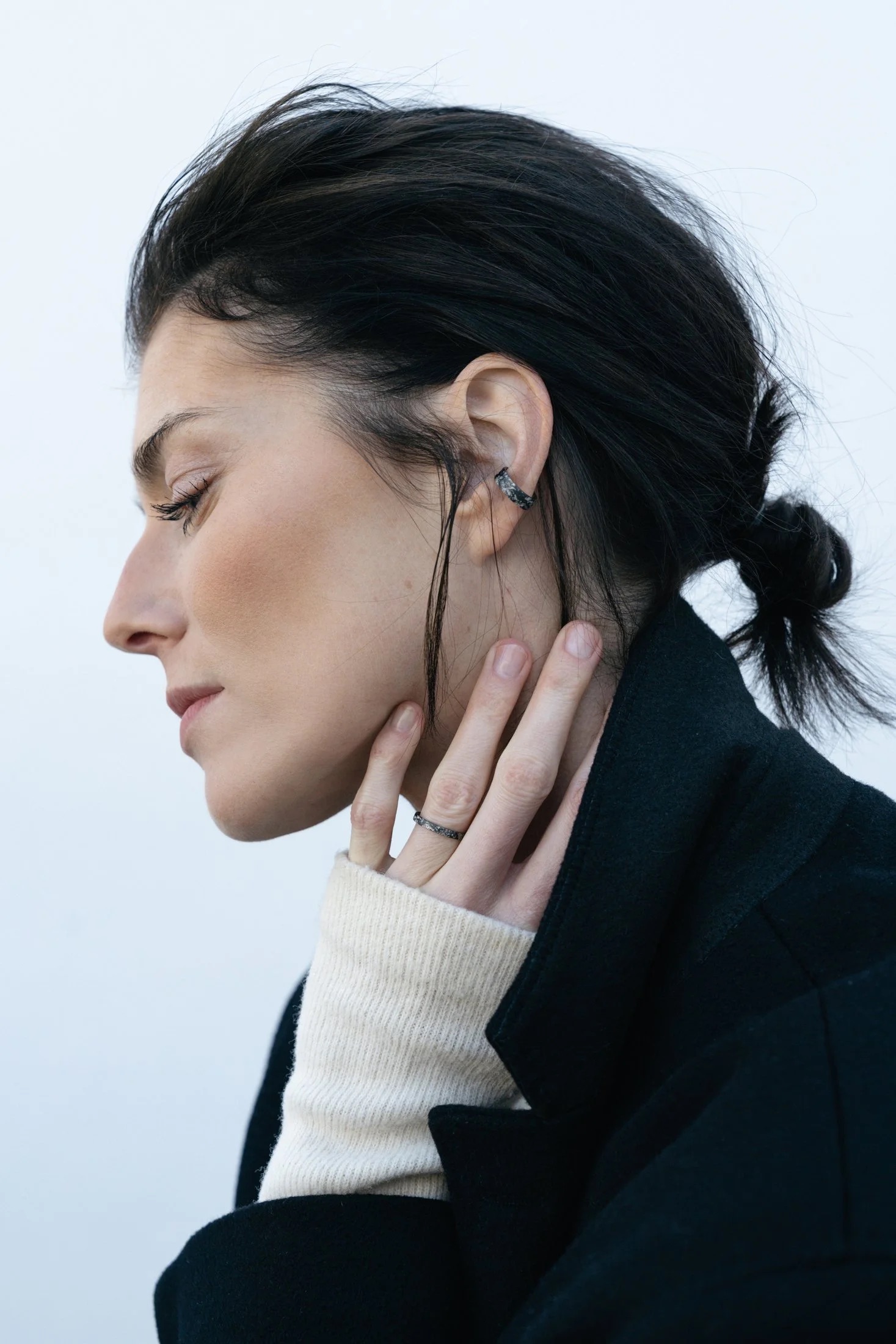 Singularity - Ear Cuff s platinou