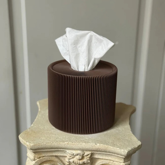 Saintmeli - Box na kapesníky - Zemská hnědá