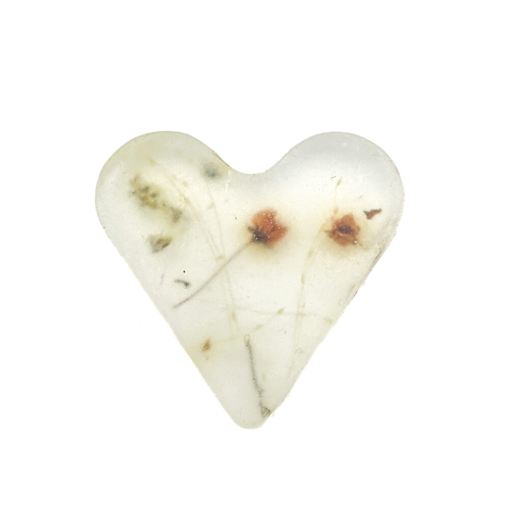 Kajas chaos - Mýdlo srdce s květinami