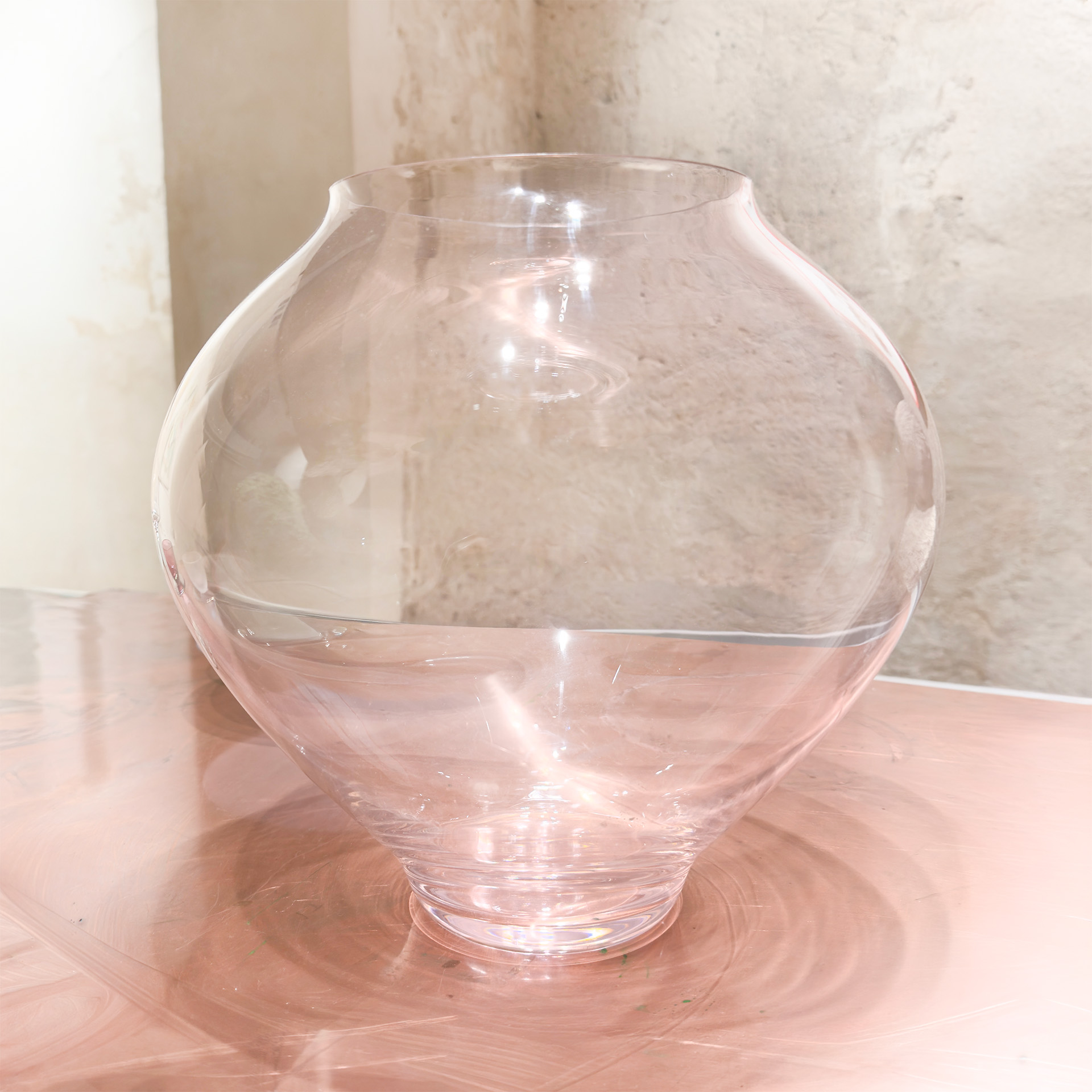 Byoungchan Yun - Moon jar růžový