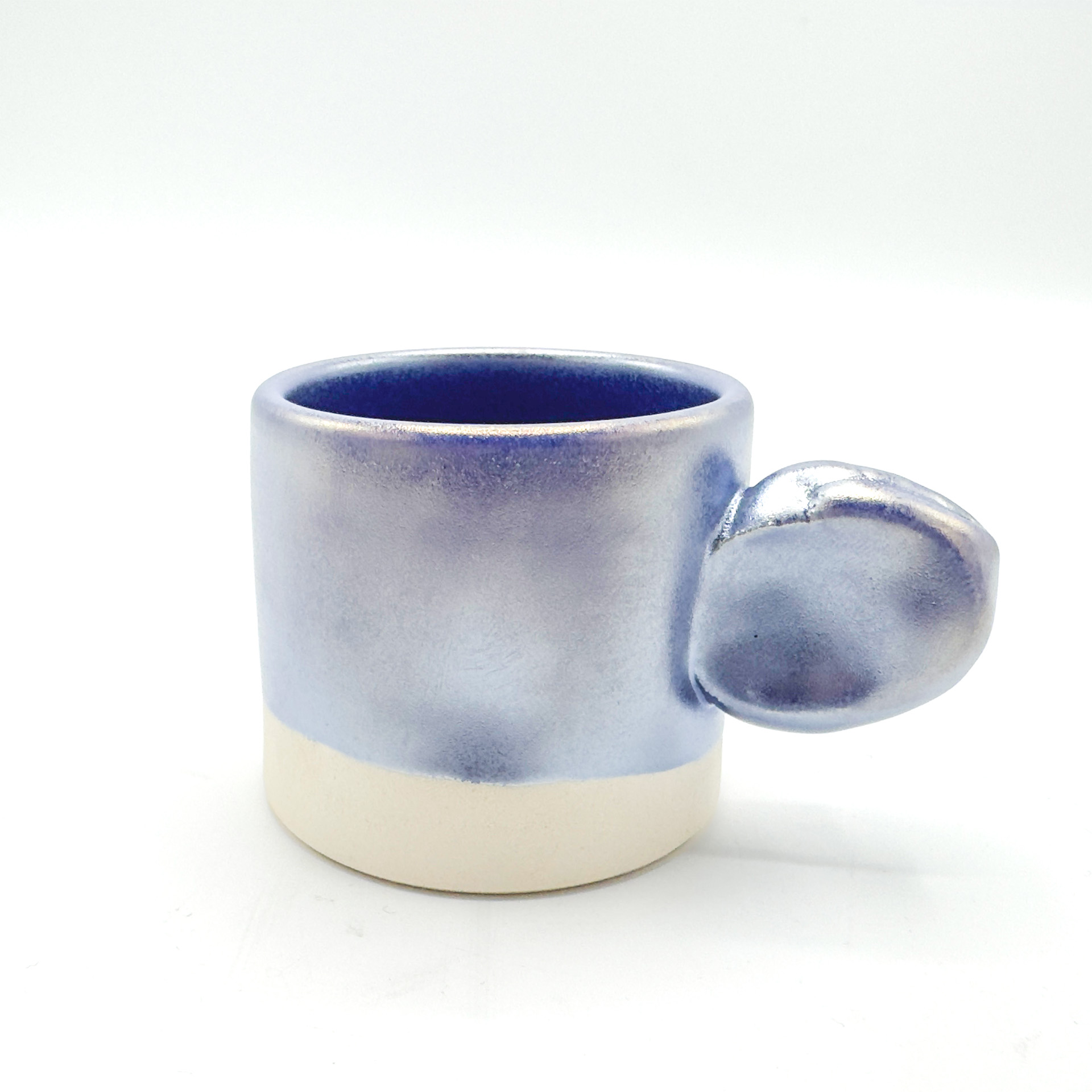 Roman Šedina - Hrneček espresso světle modrý matný