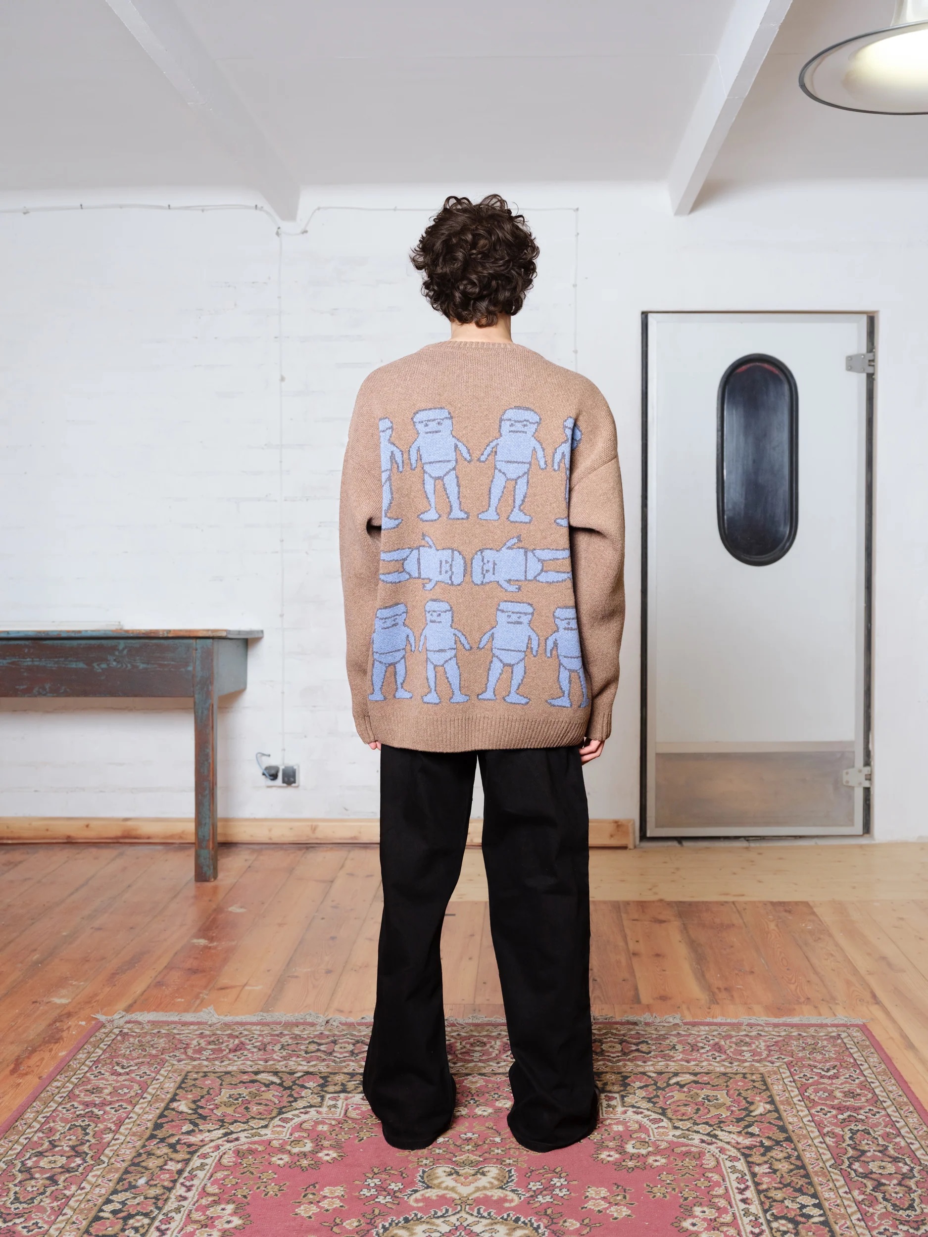 BAUBAS - Vlněný svetr AZTEC BABIES vel. S-M