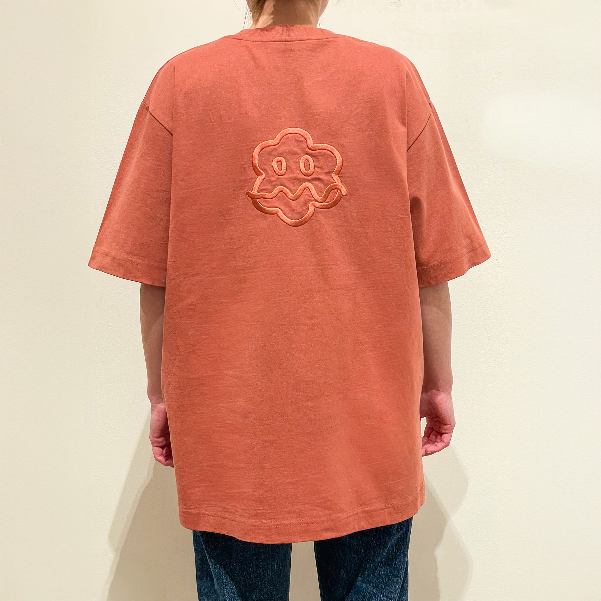 Lucie Jindrák Skřivánková - Triko hnědé Moon Jar výšivka