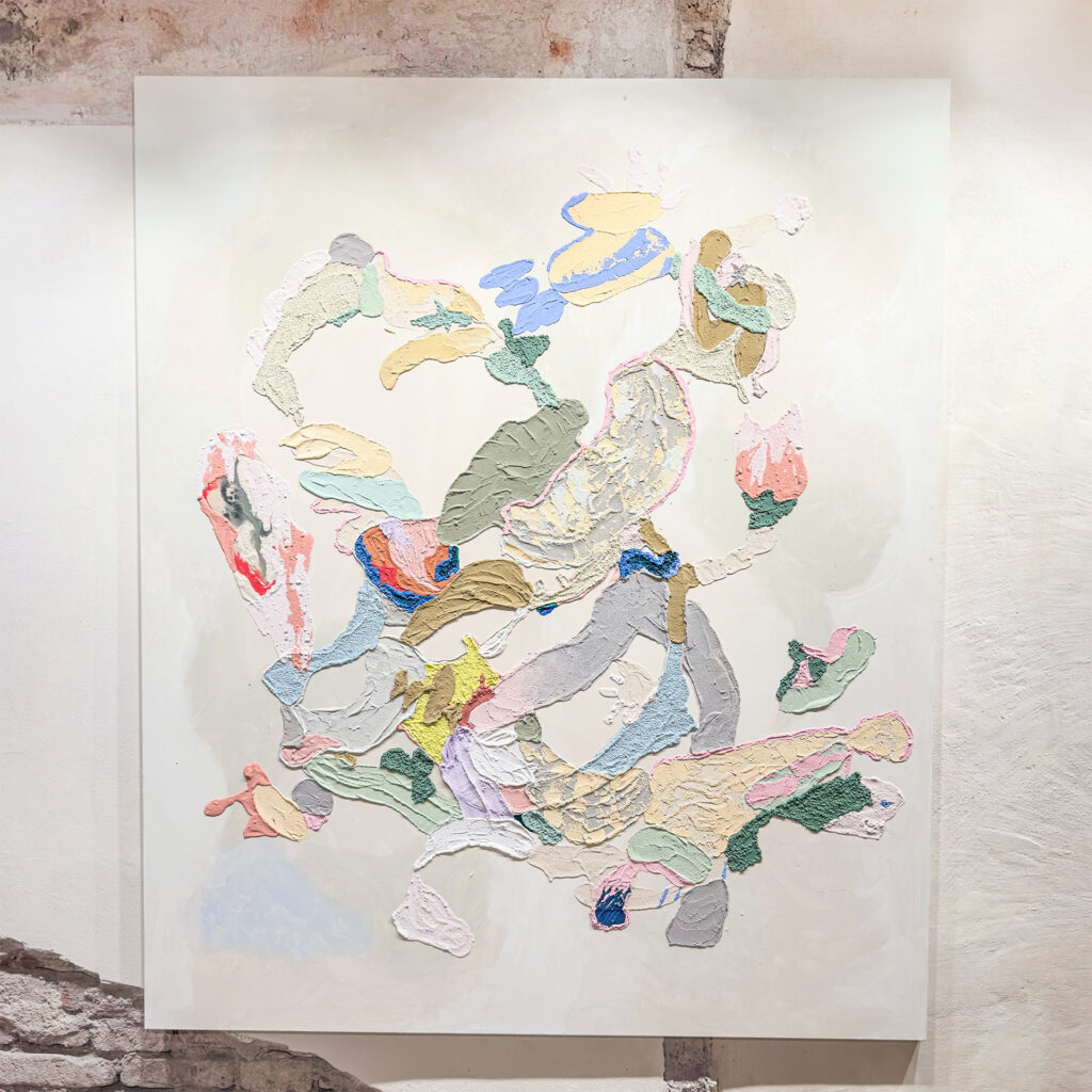 Lucie Jindrák Skřivánková -Obraz Wild Flower, 2025, 170x150