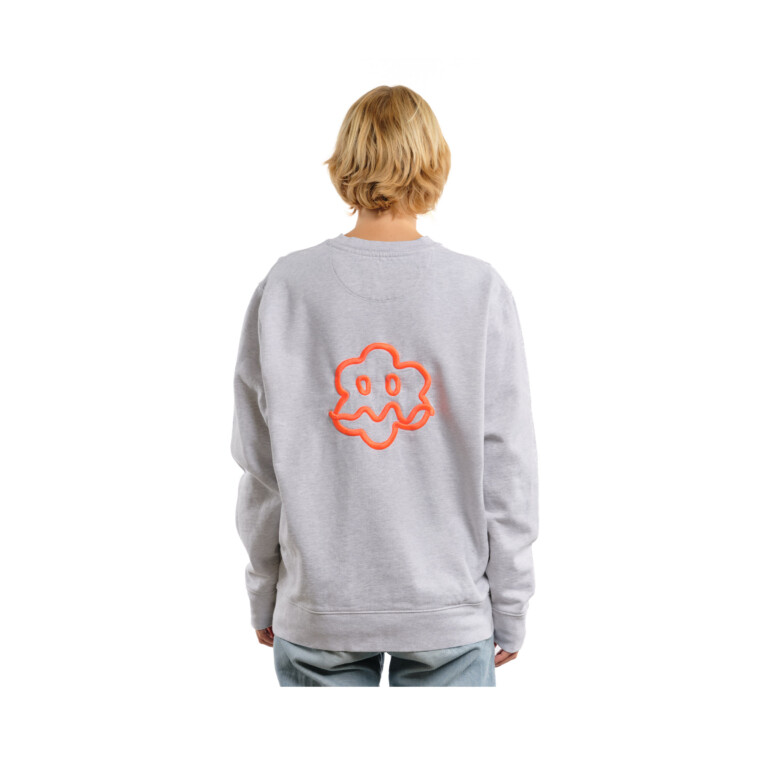 Lucie Jindrák Skřivánková -Mikina šedá děrovaná