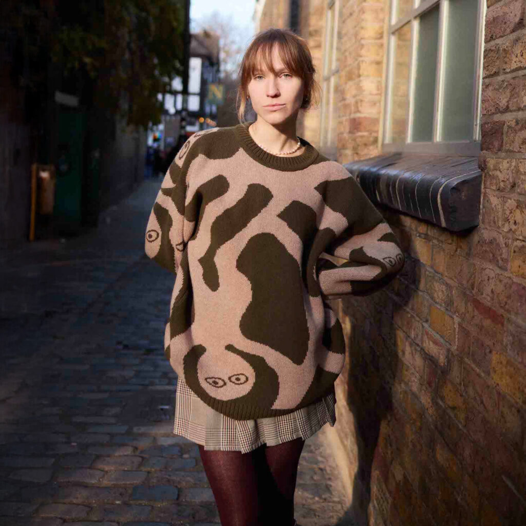 Baubas - Vlněný svetr SOCIAL NETWORK vel. S-M