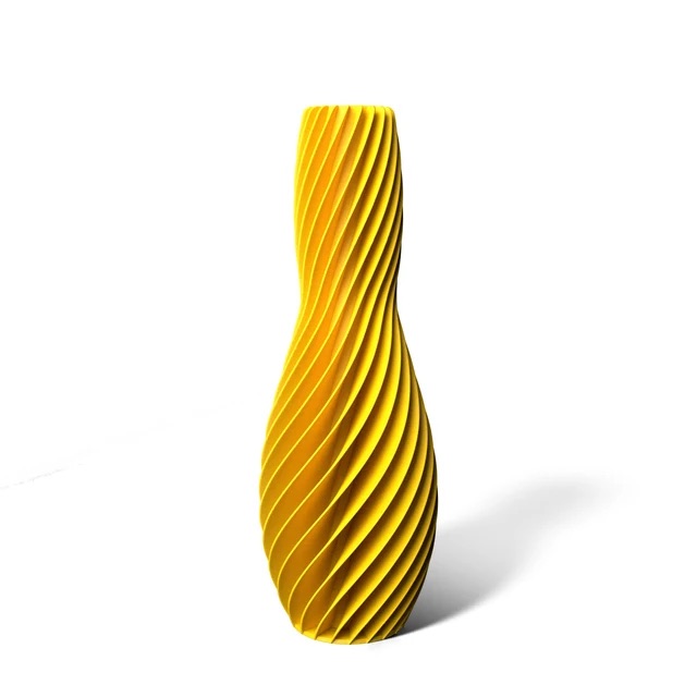 Martin Žampach - Váza Spiral S Just Yellow